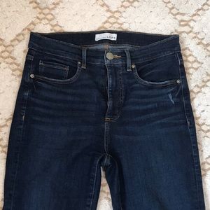 Loft high waist skinny jeans size 6